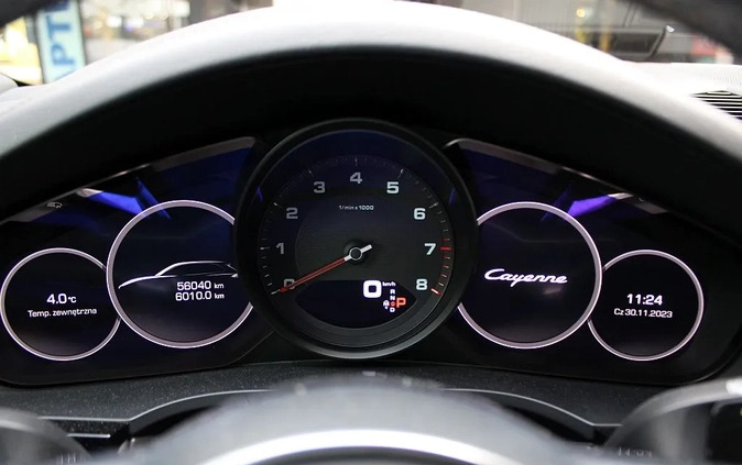 Porsche Cayenne cena 289900 przebieg: 59700, rok produkcji 2018 z Obrzycko małe 781